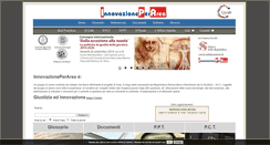Desktop Screenshot of innovazioneperarea.it